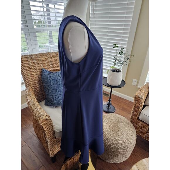 Banana Republic Midi Shift Dress Women's Size 10 - Picture 2 of 7